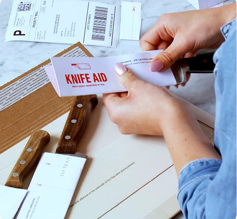 Choose A Mail-in Knife Sharpening Package
