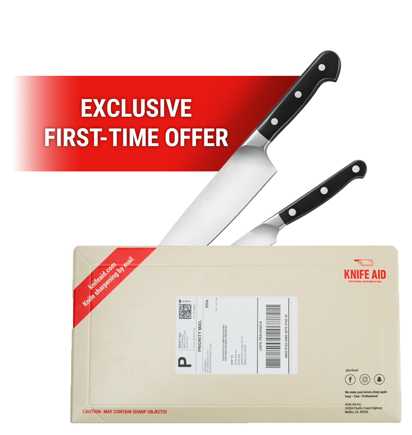 Exclusive First-Time Knife Sharpening Offer