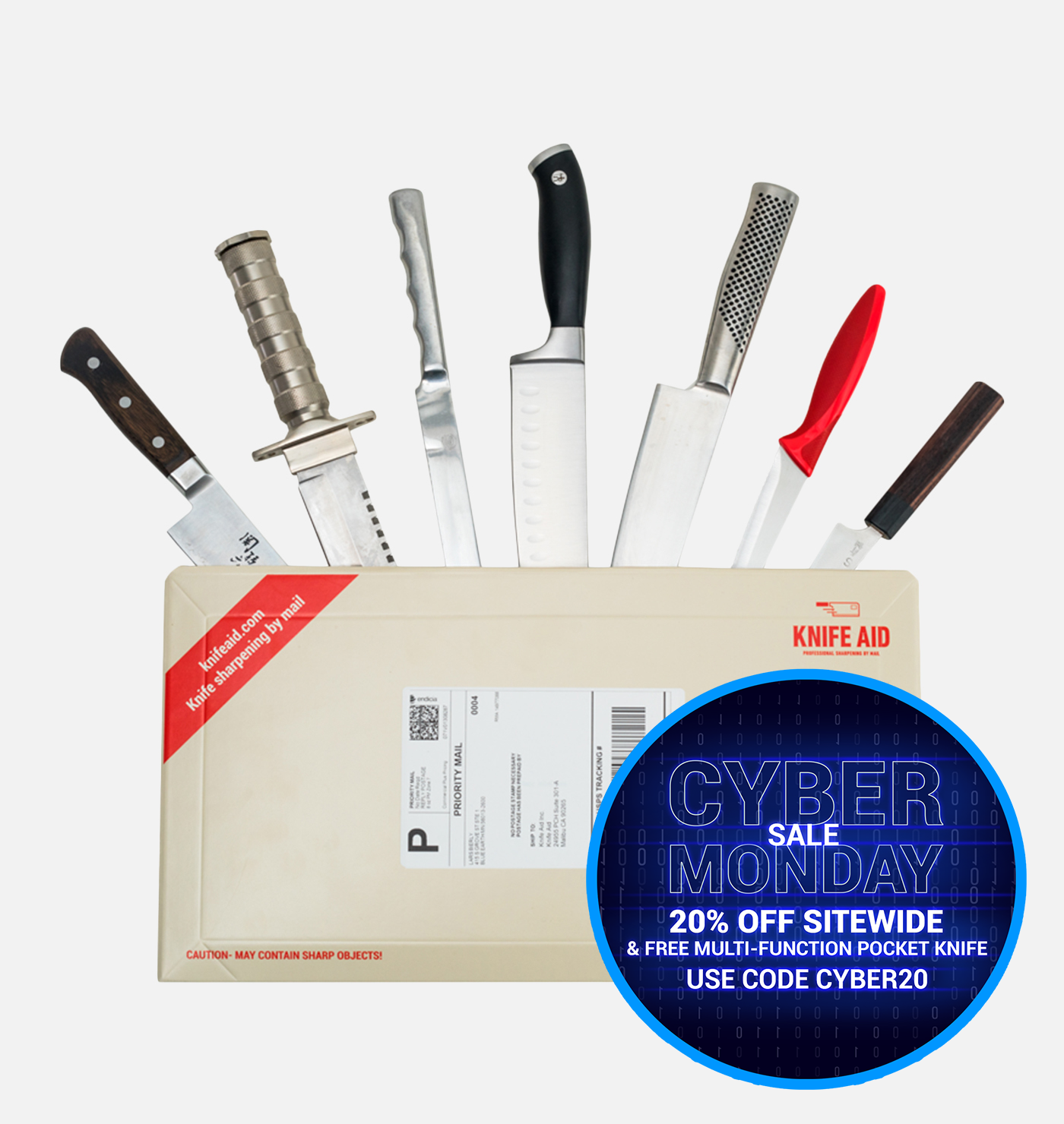 Get Sharp Professional Knife Sharpening Services | Knife Aid