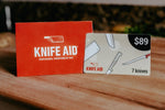 Knife Sharpening Gift Card